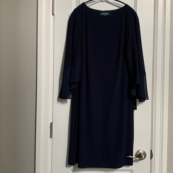 Ralph Lauren Navy Dress - Picture 3 of 7
